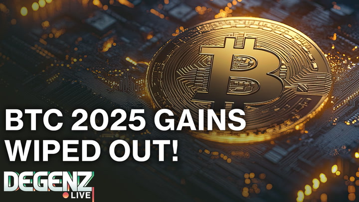 Bitcoin Erases 2025 Rally as $90K Floor Crumbles Amid Market-Wide Crypto Selloff