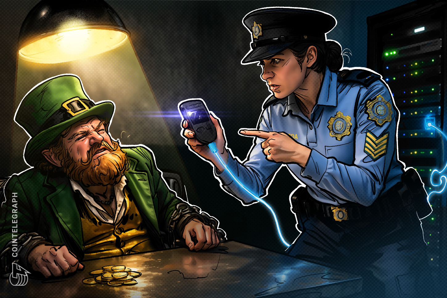 Ireland's Crypto Crackdown: Criminal Assets Bureau Nets $92M in Bitcoin Seizures
