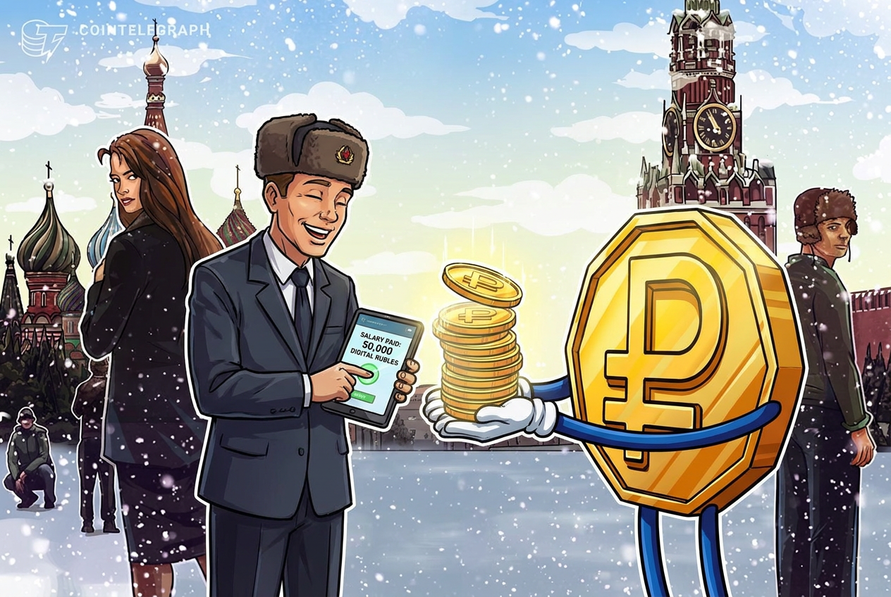 Moscow Makes History: Russian Finance Ministry Issues First-Ever Digital Ruble Salary Payments